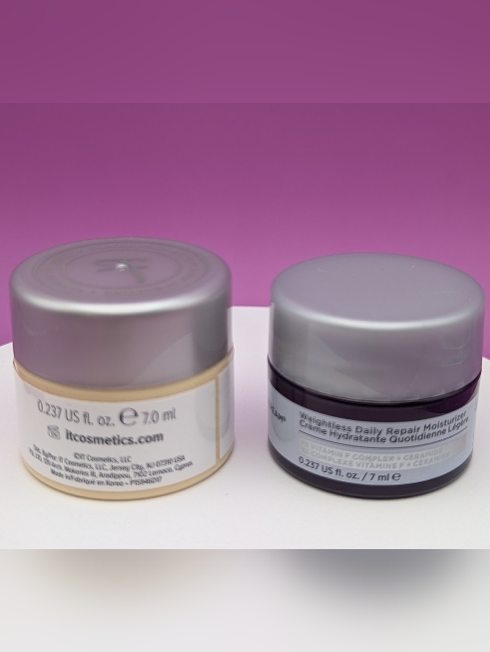 it Cosmetics Skincare Minis Confidence Cleanser & Creams x2 & Retinol Cream New - Picture 4 of 10